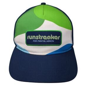 Runstreaker For Mental Health 5 Panel Cap Multicolor One Size Adjustable Boco